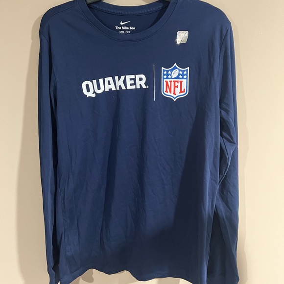 NWOT Nike Dri fit Quaker NFL tee med - Picture 4 of 11